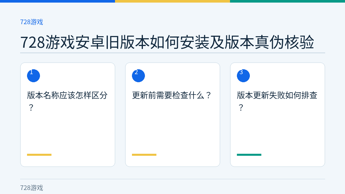 728游戏安卓旧版本如何安装及版本真伪核验的三个核对步骤示意图